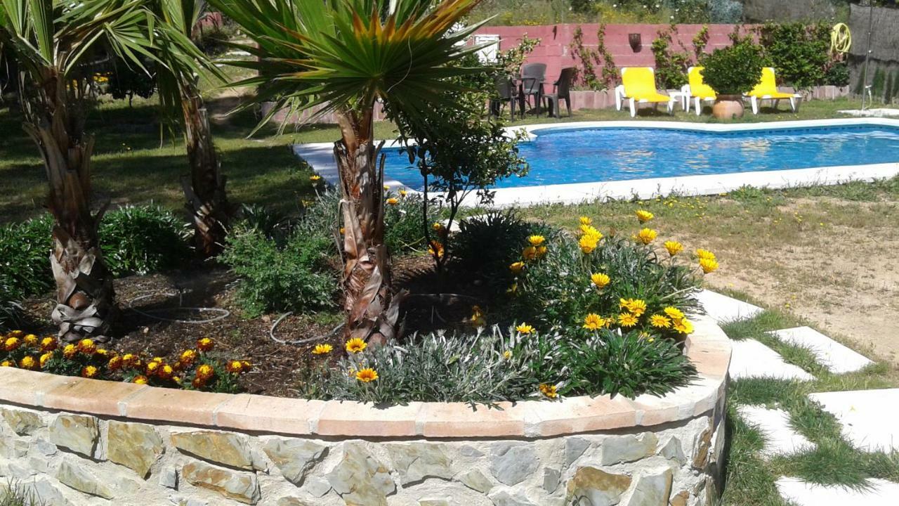 Casa Encantadora Con Piscina Privada Y Chimenea Villa Las Jaras Kültér fotó