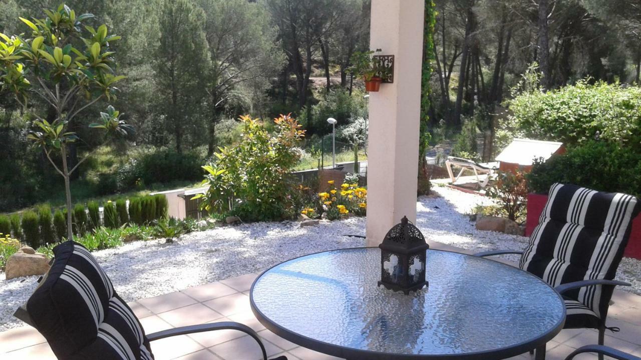 Casa Encantadora Con Piscina Privada Y Chimenea Villa Las Jaras Kültér fotó
