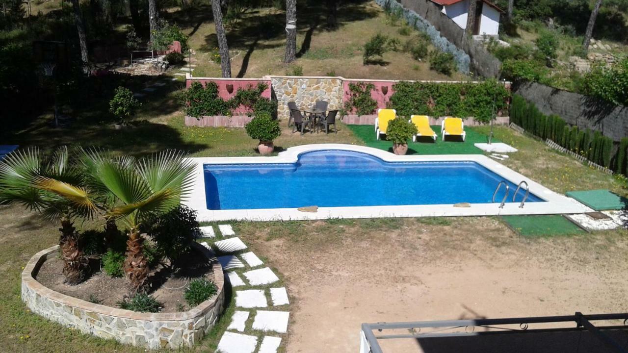 Casa Encantadora Con Piscina Privada Y Chimenea Villa Las Jaras Kültér fotó